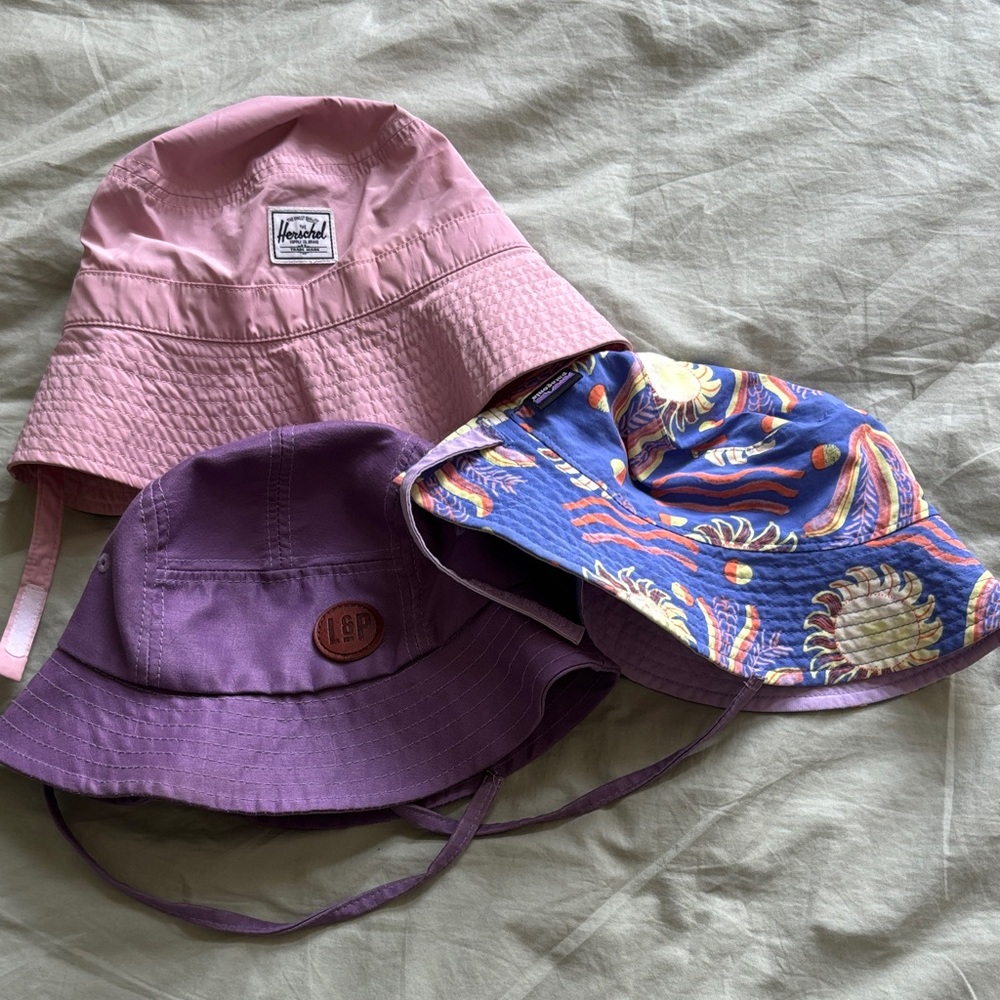 Kids Colorful Bucket Hat Bundle - Baby/Toddler